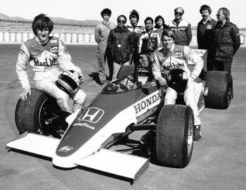 Spirit 201C, Thierry Boutsen, Stefan Johansson