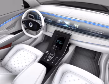 Интерьер SsangYong e-SIV EV Concept '03.2018