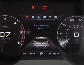Комбинация приборов SsangYong Korando Ultimate [UK-spec] (C300) '2019–23