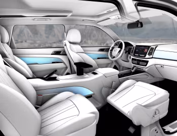 Интерьер SsangYong LIV-2 SUV Concept '09.2016