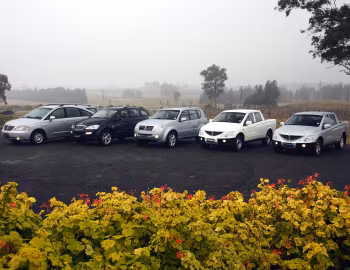 SsangYong Rexton, SsangYong Kyron, SsangYong Stavic, SsangYong Actyon Sports