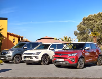 SsangYong Rexton, SsangYong Korando, SsangYong Tivoli
