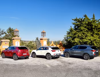 SsangYong Rexton, SsangYong Korando, SsangYong Tivoli