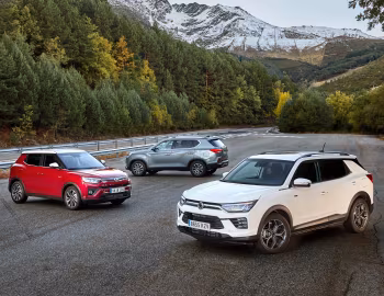 SsangYong Rexton, SsangYong Korando, SsangYong Tivoli