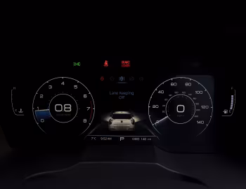 Комбинация приборов SsangYong Tivoli "Ultimate" [UK-spec] '2020–23