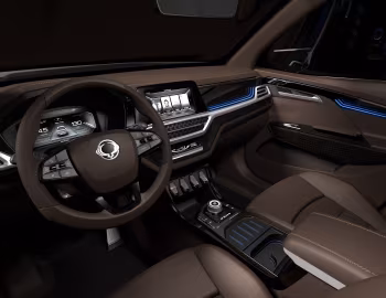 Интерьер SsangYong XAVL Concept '03.2017