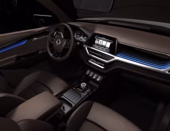Интерьер SsangYong XAVL Concept '03.2017