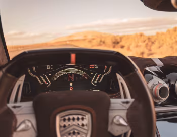 Dashboard SSC Tuatara Prototype '2018