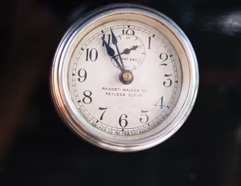 Intérieur 1910 Stanley Model 70 Touring