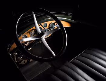 Panneau avant 1922 Stanley Model 740E Roadster