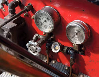 Tableau de bord 1909 Stanley Model E2 Runabout (#284)