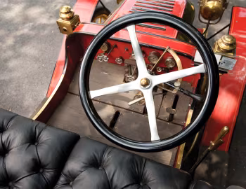 Panneau avant 1909 Stanley Model E2 Runabout (#284)