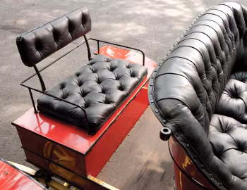 Intérieur 1909 Stanley Model E2 Runabout (#284)