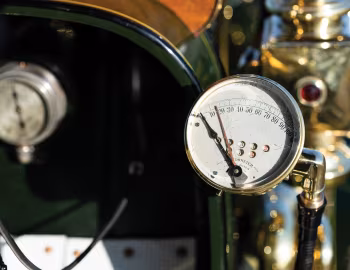Tableau de bord 1908 Stanley Model M Touring