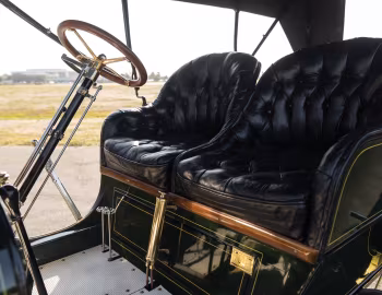 Intérieur 1908 Stanley Model M Touring