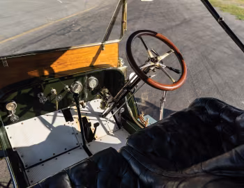 Panneau avant 1908 Stanley Model M Touring