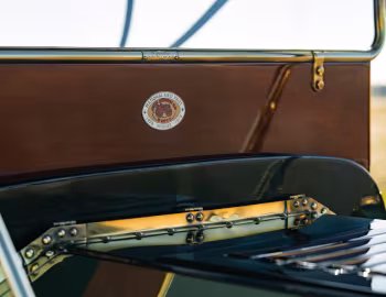 Intérieur 1908 Stanley Model M Touring
