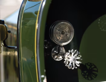 Tableau de bord 1908 Stanley Model M Touring