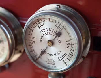 Tableau de bord 1909 Stanley Model R Roadster