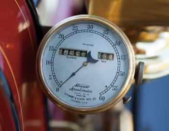Tableau de bord 1909 Stanley Model R Roadster