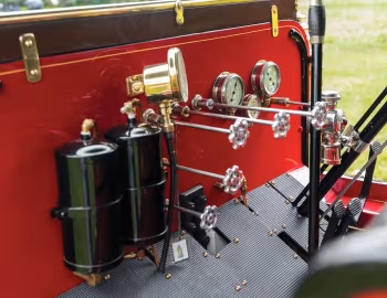 Interior 1909 Stanley Model Z Mountain Wagon