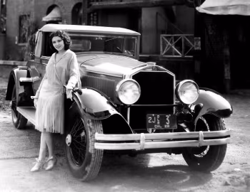 Stearns-Knight Model H 8-90 Roadster, Lillian Roth