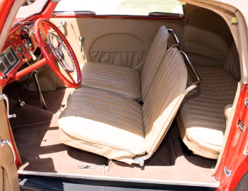 Intérieur Steyr 220 Cabriolet 2 Fenster '1937–41