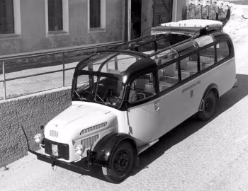 Steyr 380 a Postbus '1948–53