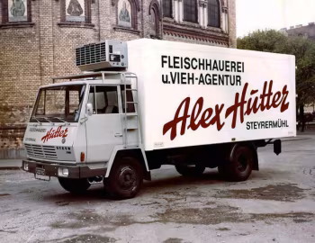 Steyr Plus 790 4×2 refrigerator '1978–79