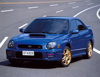 Subaru Impreza WRX STi (GDB) '2001–02