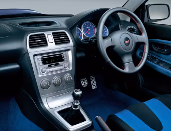 Painel frontal Subaru Impreza WRX STi [UK-spec] (GDB) '2003–05