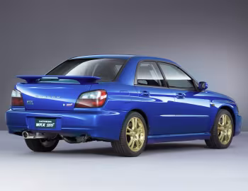 Subaru Impreza WRX STi (GDB) '2001–02