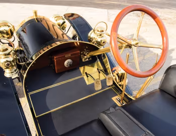 Panel frontal 1907 Stoddard-Dayton Model K Runabout