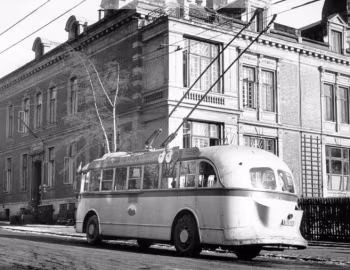 Strømmen type B6 trolleybuss [Norway] '1943