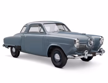 1951 Studebaker Champion DeLuxe Starlight Coupe (10G C3)