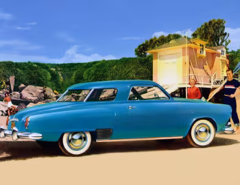 1950 Studebaker Champion Regal DeLuxe Starlight Coupe (9G-C5)