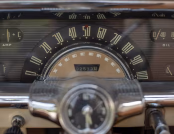 Комбінація приладів 1951 Studebaker Champion Regal Convertible (17A S2) '1950–51