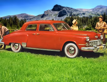 1949 Studebaker Commander Regal DeLuxe 4-door Sedan