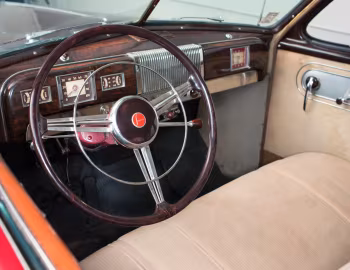 Передня панель 1940 Studebaker Commander Club Sedan (10А) '09.1939–40