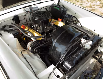 Under The Hood 1963 Studebaker Gran Turismo Hawk (63V K6)