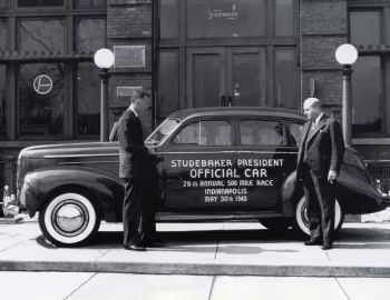Studebaker President Cruising Sedan Indy 500 Official Car (6-C) '1940
