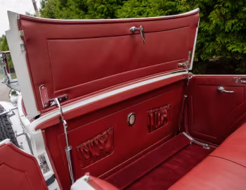 Interior 1932 Stutz DV32 Tonneau Cowl 4-passenger Speedster by LeBaron