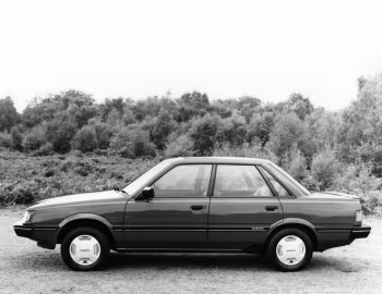 Subaru 1800 GTi Saloon [UK-spec] '1985–87