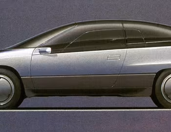 Esboço (sketch) Subaru Alcyone SVX [Japan] (CX) '09.1991–12.1997