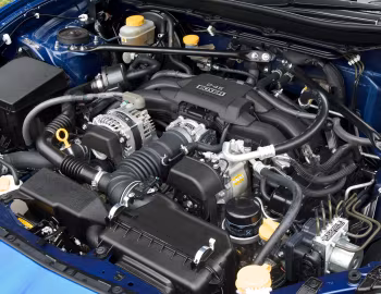 Sob o capô Subaru BRZ Aero Package [UK-spec] (ZC6) '06.2012–16