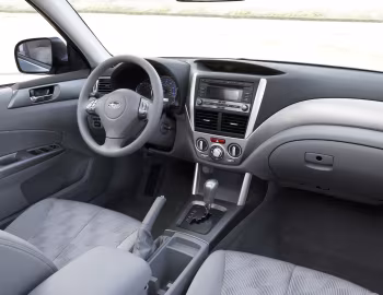 Interior 2009–10 Subaru Forester [North America] (SH) '2008–10