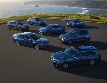 Subaru Legacy, Subaru WRX, Subaru Outback, Subaru Impreza, Subaru Crosstrek, Subaru BRZ, Subaru Forester "50th Anniversary"