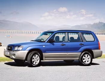 Subaru Forester [UK-spec] (SG) '2003–05