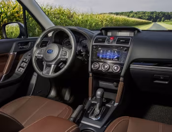 Interior 2017–18 Subaru Forester 2.0XT [North America] '2016–18