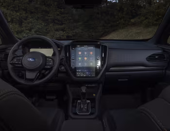 Painel frontal 2025–pr. Subaru Forester Touring Hybrid [North America] '2025–pr.
